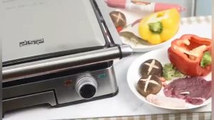 เตาปิ้งย่าง ไฟฟ้าในครัวเรือน กระทะไฟฟ้าสำหรับ ทอด ย่าง Electric household baking pan