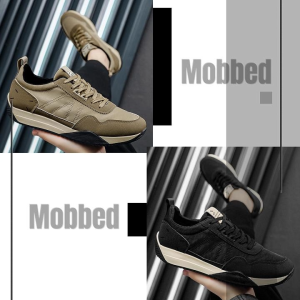 LiShops Hot fashion รองเท้าผ้าใบแฟชั่น ผู้ชาย ดีไซน์แปลกใหม่ เท่ ไม่ซ้ำใครแน่นอน พื้นหนา ทรงสวย สวมใส่สบาย ราคาสุดคุ้ม ต้องมี กดเล๊ยยย