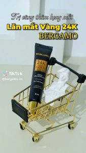 Lăn Giảm Thâm Mắt Vàng Bergamo 24K Luxury Gold Eye Serum 30ml
