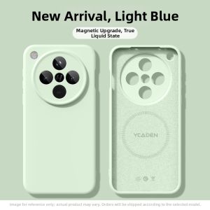 Anti-drop Magnetic High-sense Silicone Case for oppo find x8 series