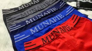 กางเกงในชาย MUNAFIE เนื้อผ้านุ่ม มีซองทุกตัว เก็บปลายทางได้ #กางเกงชั้นในชาย กางเกงใน Munafie - Lazada