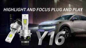 D SERIES LED Headlight HID Bulbs D2S D4S 1:1 Replace Headlamp 12V 24V Canbus 6000K 30000LM Turbo Fan Plug And Play Auto Lights