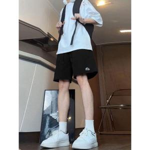 Quick Dry Ice Silk Shorts Mens Summer Outdoor Wear Basketball Sports Pants Casual Loose Fit Five Inch Swimming Trunks