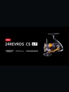 Máy Câu Cá Quay Tay DAIWA REVROS CS LT 24 5+1BB Lực Kéo 5-12KG Tỉ Số Truyền Thấp Máy Câu Kim Loại Dùng Cho Nước Mặn Câu Cá Biển Sông Hồ