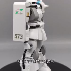 Bandai | HG Trắng Zaku Chiến Binh 025A ZEONO ZGMF-1000 GTO Quỷ 1/144 Mô Hình Quy Mô Bộ Nhân Vật Hành Động Vật Trang Trí Cho Bé Trai Đồ Chơi Lắp Ráp