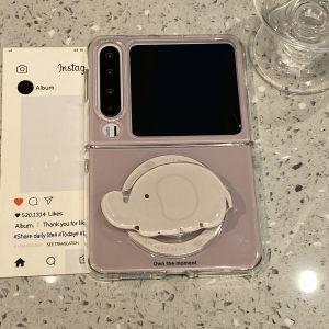 Cute Elephant Magnetic Stand Lanyard for Phone Cases