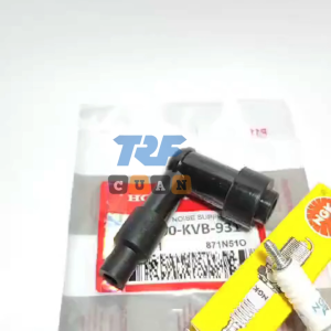 BUSI NGK CPR6EA-9 + Cop Tutup Kepala Busi Vario 110 CW Old Lama Techno Karbu Cangklong Honda KVB Cap