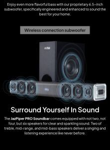 Jazpiper Pro Ktv System Subwoofer Bluetooth Karaoke Speaker CDC voucher