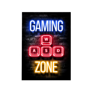 Gaming Enthusiast Exclusive Decorative Poster Ideal for Esports Room Internet Cafe Game Theme Bedroom Wall Art Painting