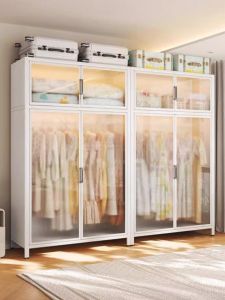 DIBIOU | Steel Wardrobe Easy Assembly