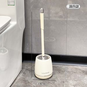 2025 New Wall-Mounted Toilet Brush Set Household Cleaning Tool No Dead Angles Bathroom Toilet Cleaning Tool Kit