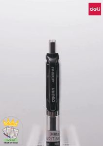 Bút Gel Bấm Bút Bi Nước Deli Ngòi 0.5mm.
