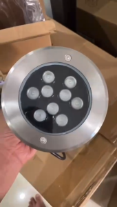 Đèn LED Âm Nước Chôn Sàn 24V 6W/9W/12w Đèn Âm Thành Bể Bơi Chiếu Sáng Hồ Cá Sân Vườn Tiểu Cảnh