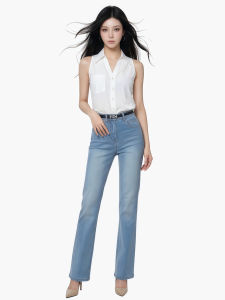 qiaocong | Sleeveless Elegant Slim Fit Fashion Shirt