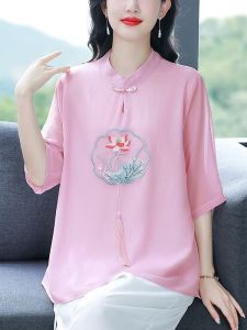 HUAXUNRAN | Traditional Chinese Style Spacious T-Shirt