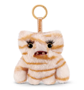 Original Fuggler Alley Cats Fuggler Funny Ugly Teeth Monster Fuggs Cute Keychain Bag Charm Plush Toys Pendant Decoration Dolls
