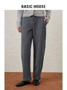 High Waist Wide Leg Casual Pants Womens Pure Color Banana Pants Basic House Commute Style Long Pants Other Material 100%