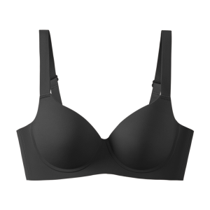 JIXIA | Seasonal Underwear Thin Womens Seamless Anti-Sagging Large Chest Illusory Small Side Breast Collection Bra For Plus Size Ladies