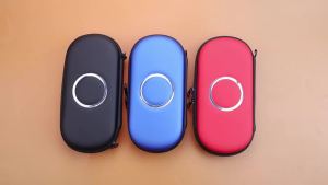 JCD | Túi Đựng Đồ Du Lịch Di Động JCD Dành Cho Máy Chơi Game PSP 1000/2000/3000 Vỏ Cứng EVA Có Vòng Thép Bảo Vệ Màu Đen/đỏ/xanh Dương