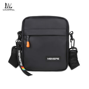 LouisWill Men’s Shoulder Bag Mini Cross Body Bag Casual Lightweight Messenger Bag Large Capacity Waterproof Leisure Street Bag Travel Bag Outdoor Riding Bag For Men