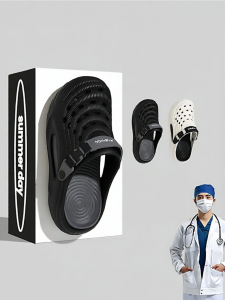 BAIMUQINGCHEN | Anti-slip Odor-resistant Mens Clog Shoes