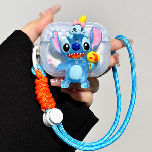 Transparent Protective Case for AirPods pro 3 2 4 Cute Cartoon Apple Earphone Silicone Shell Soft Cover AirPods Protective Box