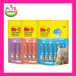 Me-o Creamy Treats Tuna Scallop Creamy Salmon Chicken liver 20x15g
