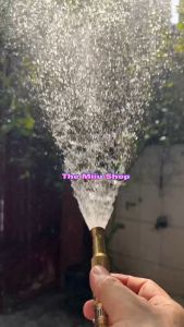 Đầu vòi xịt tăng áp lực nước - chất liệu cứng cáp điều chỉnh áp suất nước (Giá 1 cái kèm đai siết ống)