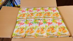 [Túi gồm 4 bánh] Bánh pía đậu xanh sầu riêng Tân Huê Viên 320g bánh pía Sóc Trăng chính hãng bánh pía trứng muối