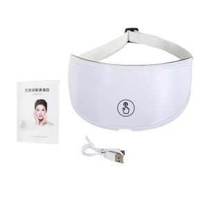 2025 7 Colors Photon Neck LED Mask Red Light Therapy Anti Aging Neck Beauty Mask Relaxation Treatment Anti-Wrinkle Skin Care