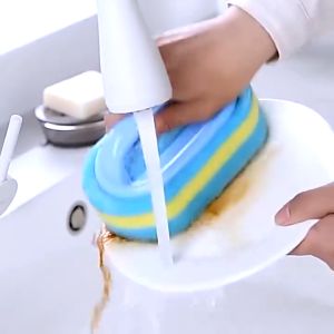 Spons Sikat Kamar Mandi  Sponge Sikat WC Toilet  Sikat Wastafel Cuci Piring  Sikat Dinding Keramik Lantai Kamar Mandi Cleaning brush