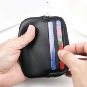NCW-098 Pierre Foreign Trade New Mini Purse Mini Multi-Functional Coin Key Case Simple Solid Color Zipper Bag