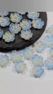 DIY hình hoa 5 cánh bằng acrylic nhiều màu 13mm phụ kiện trang sức thủ công tự làm