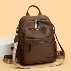 Fashionable Spacious Oxford Cloth Womens Backpack