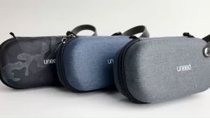 Uneed Denime Travel Storage Bag Pouch Powerbank HDD Hard Case - UHC404