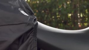 High Quality Black Motorcycle Motorbike Cover Dustproof Waterproof UV Protection Penutup Motor Selimut Motor 防水摩托车衣车罩