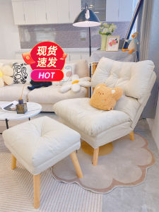 Foldable Sofa Chair for Balcony Single Person Living Room Lazy Sofa Bed Small Apartment Bedroom Can Lie Can Sleep Tatami
