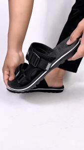 Eguar Sandal Gunung adventure Karet Empuk Terbaru Pria Wanita Kekinian Sendal Cowok Slop Selop