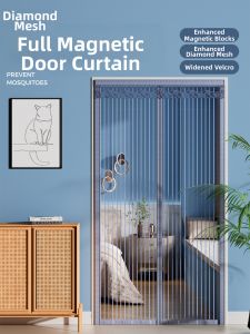 GOOJODOQ | Mosquito Repellent Magnetic Screen Door Curtain