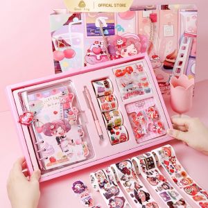 Discover the Charm of Korea Style Cute Diary Book Set & Stickers