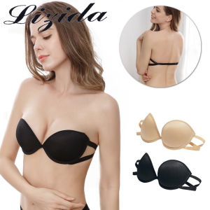 Lizida บราดันทรงหน้าอกเล็กไร้สายกันลื่นขนาดใหญ่ไม่มีขอบหน้าอกป้องกันการหย่อนคล้อยและไม่ทำเครื่องหมาย