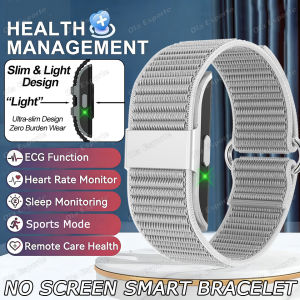 Intelligent Health Watch Band ECG Heart Rate Blood Oxygen Monitor 120+ Sports Modes Fitness Tracker Wristband For Men Women HW12