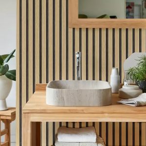 40cmx3m Thick Brown Plaid Wallpaper Peel&Stick Waterproof Stain Resistant Wall Sticker for Bedroom Kitchen Ceiling Decor