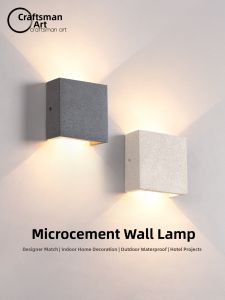 NDU | Creative Waterproof Cement Feel Wall Light