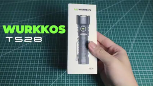 Wurkkos TS28  Portable Flashlight  3200LM  506M Range Boost Constant Current Driver Support Ramping/Stepped Mode 21700 5000mAh  Fast Rechargable