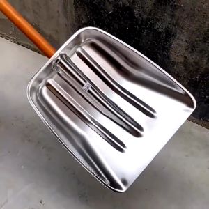 Xẻng Inox Cỡ Lớn Rộng 37cm Dày 11mm Nặng 13kg Sử Dụng Xúc Hót Nông sản Chăn Nuôi Công Xưởng Chịu Nhiệt Độ Cao (KHÔNG BAO GỒM CÁN)