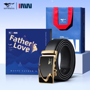 SEPTWOLVES | High-End Gift Genuine Cowhide Leather Belt