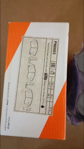 Bố thắng trước Hyundai Accent 2018-2024 mã PN0603 của NiBK Nhật Bản