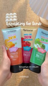 ❤️DUBEEDU❤️ HERBORIST Exfoliating Gel Scrub 150ml mengangkat sel kulit mati dan menghaluskan kulit
