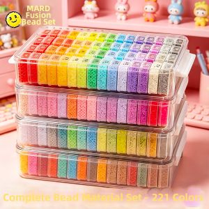 Full Set 221 Colors 3D Fusion Supplement DIY Craft Bead Kit
